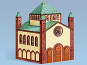 Große bunte Synagoge